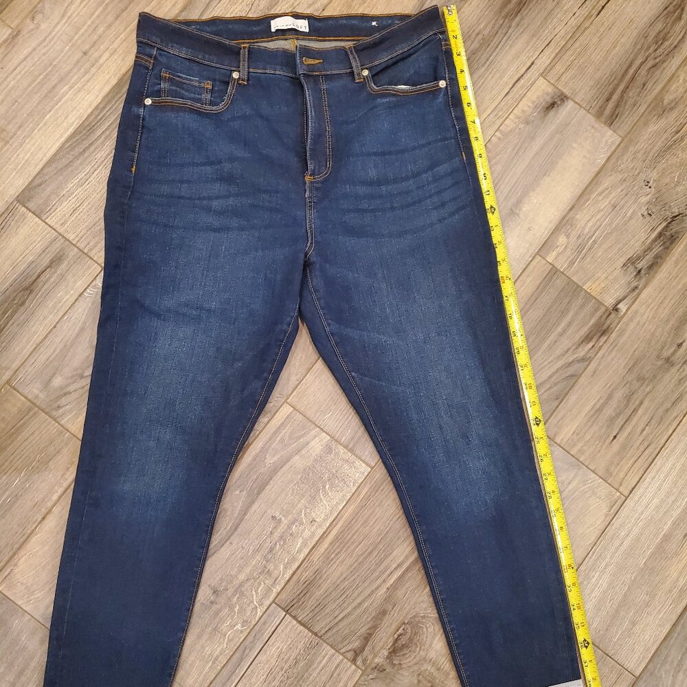EUC Loft Skinny Jeans, sz 32/14